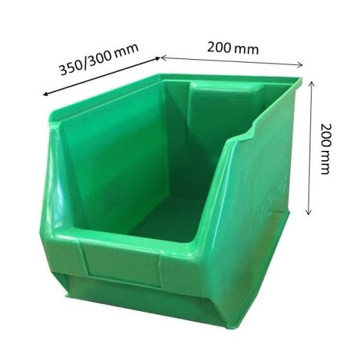 Mh3-Box Zöld (350X200X200mm)