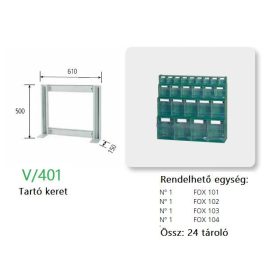 Fox V401 Keret (500 mm)