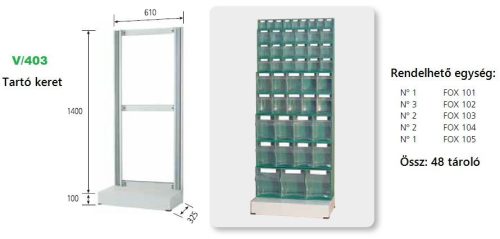 Fox V403 Keret (1500 mm)