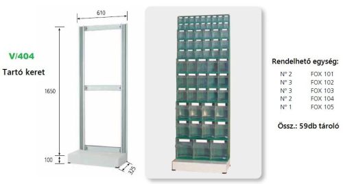 Fox V404 Keret (1750 mm)