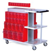 Guruló billenő fiókos tárolók